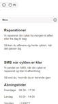 Mobile Screenshot of newtoncykler.dk